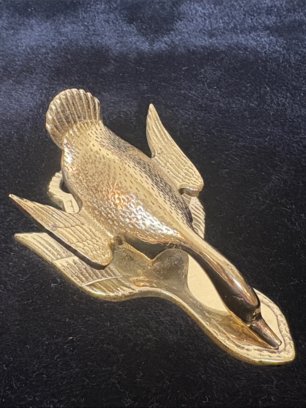 Brass note clip